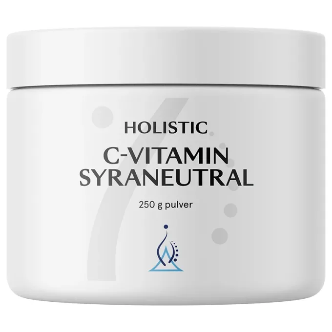 Holistic C-vitamin Syraneutral 250 g Holistic