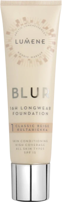 Lumene Blur 16h Longwear Foundation SPF15 30 ml Classic Beige Lumene