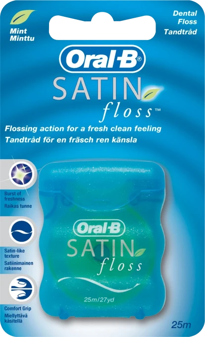 Oral-B Satin Floss Mint Tandtråd 25 m Oral-B