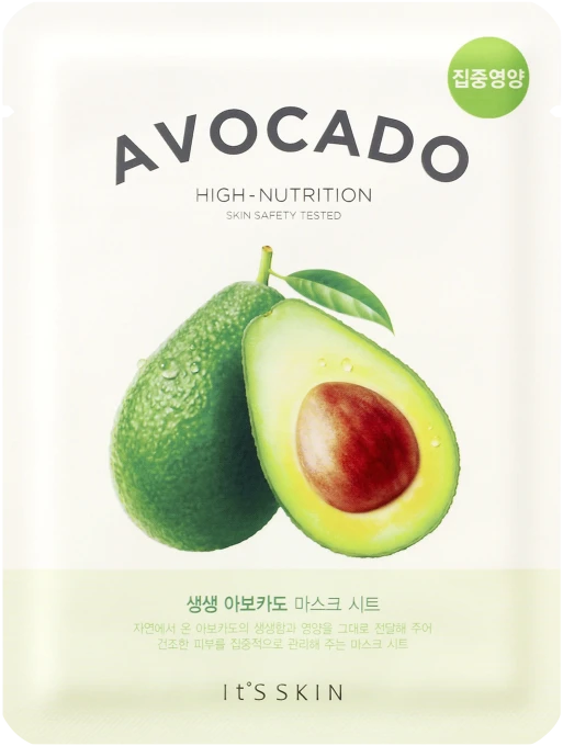 It’S SKIN The Fresh Avocado Sheet Mask 21 g Its Skin