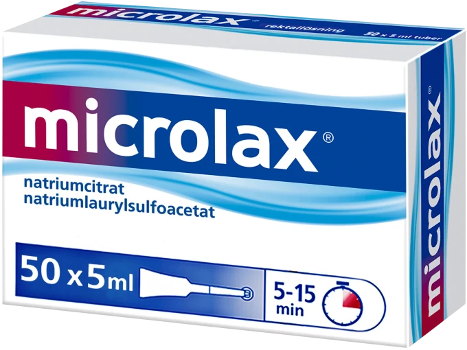 Microlax rektallösning tub 50x5ml Microlax
