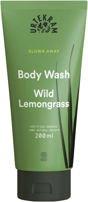 Urtekram Blown Away Wild Lemongrass Body Wash 200 ml Urtekram