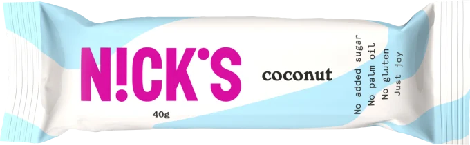 NICK'S Coconut Chocolatebar 40 g Nicks
