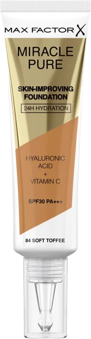 Max Factor Miracle Pure Foundation 84 Soft Toffee Max Factor