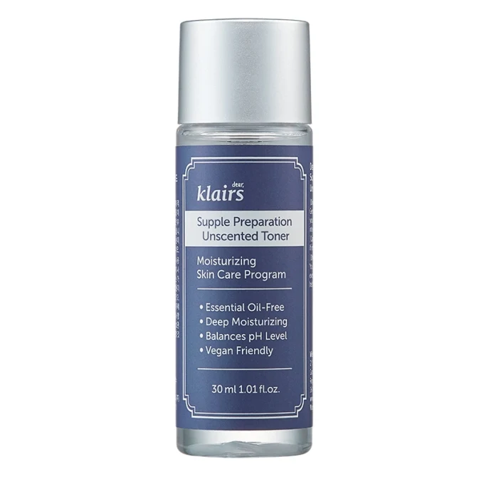 Klairs Supple Preparation Unscented Toner 30 ml Klairs