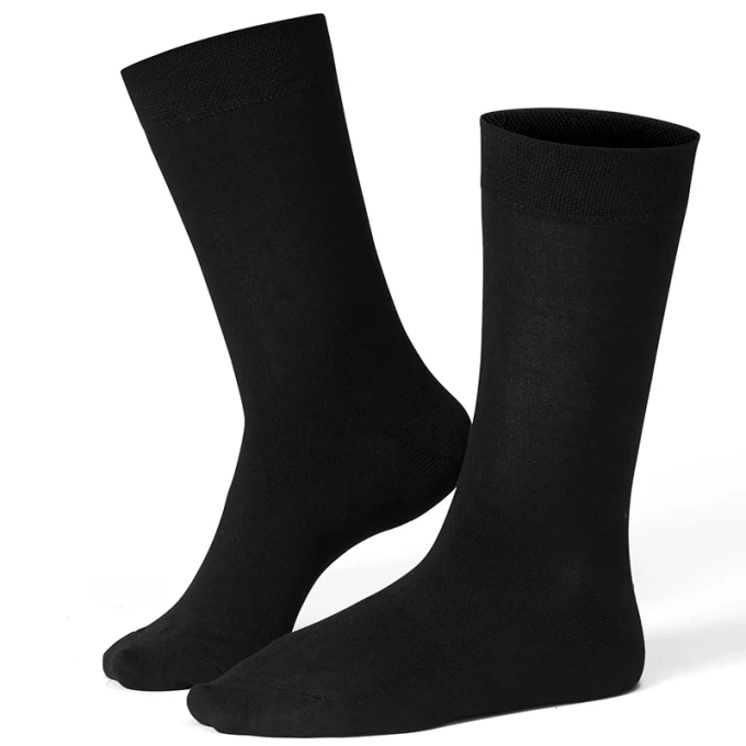 Life Wear Komfortstrumpa Lös Resår Bambu Svart 37/39 Life Wear