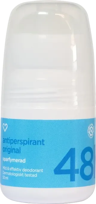 Hjärtats Antiperspirant Original Oparfymerad 50ml Hjärtats