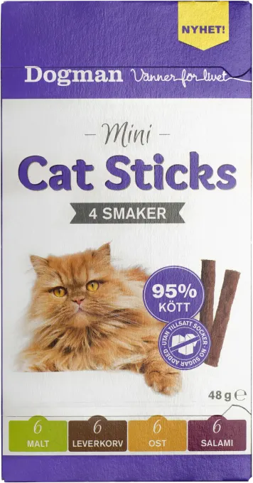 Dogman Cat Sticks Mini 48 g Dogman