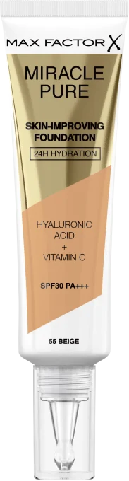 Max Factor Miracle Pure Foundation 55 Beige Max Factor