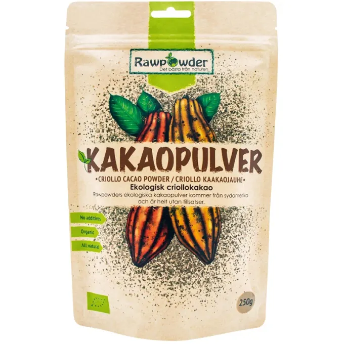 Rawpowder Kakaopulver 250 g Rawpowder