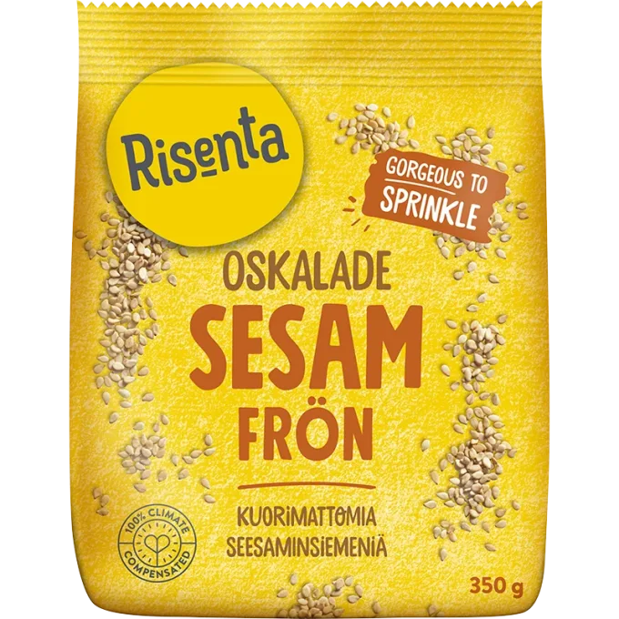 Risenta Sesamfrön Oskalade 350 g Risenta
