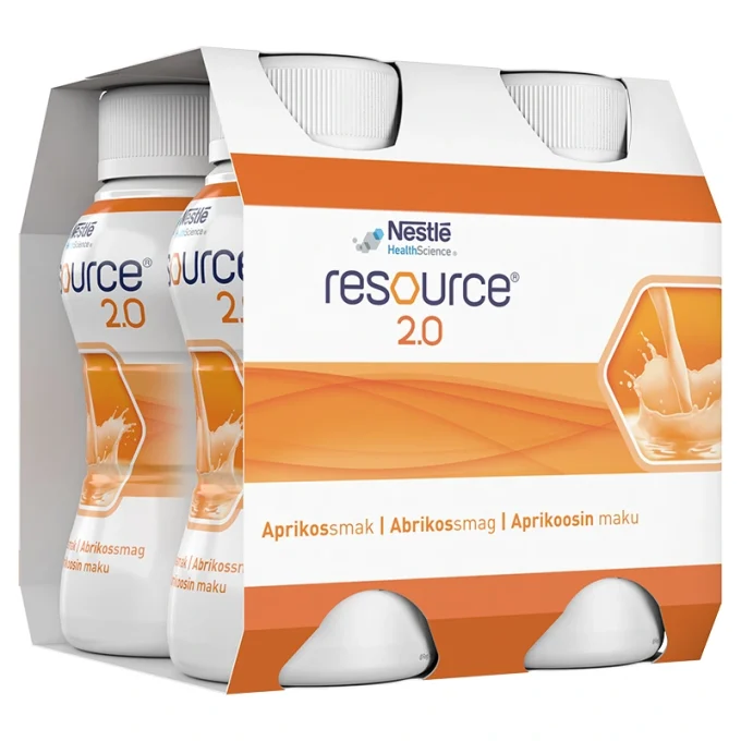Resource 2.0 Aprikos 4x200 ml Resource