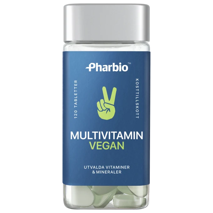 Pharbio Multivitamin Vegan 120 st Pharbio