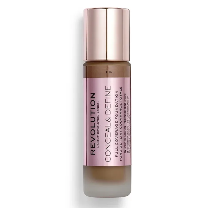 Revolution Beauty London Conceal & Define Foundation 23 ml F14 Revolution Beauty London