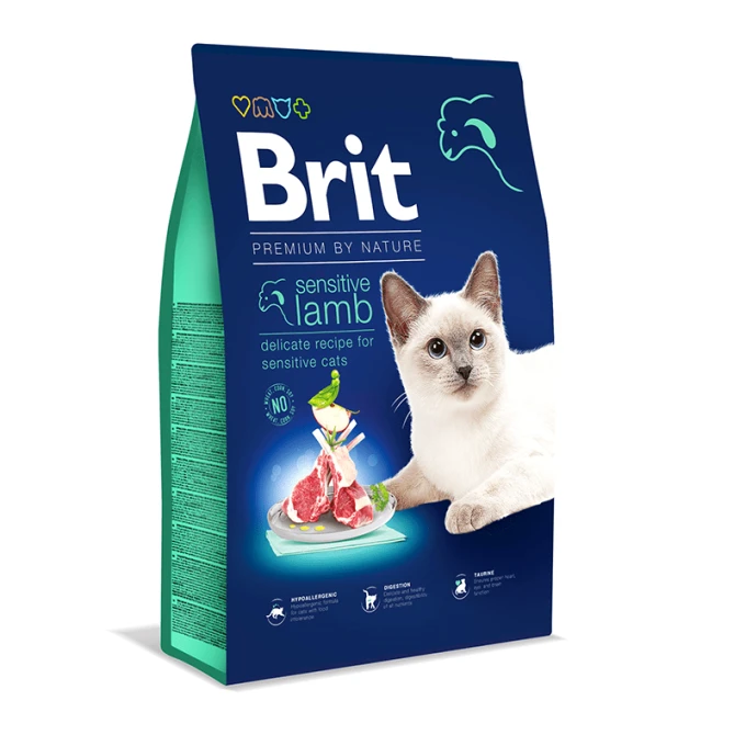 Brit Premium by Nature Cat Sensitive Lamb 8 kg Brit