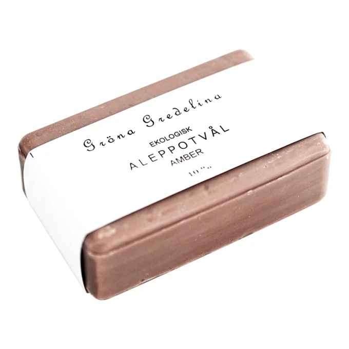 Gröna Gredelina Aleppotvål 10% Amber Gröna gredelina