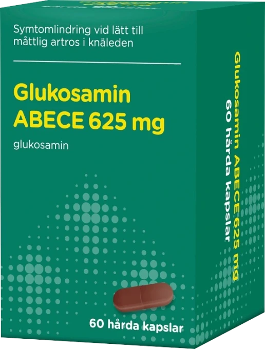 Glukosamin ABECE Kapsel hård 625 mg 60 st ABECE