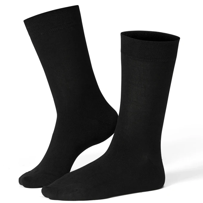 Life Wear Komfortstrumpa Lös Resår Bambu Svart 34/36 Life Wear