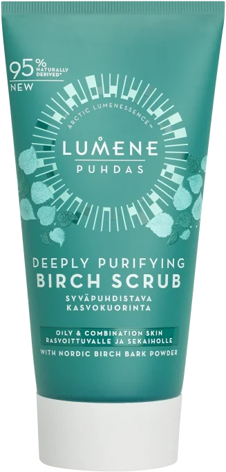 Lumene Puhdas Deeply Purifying Birch Scrub 75 ml Lumene