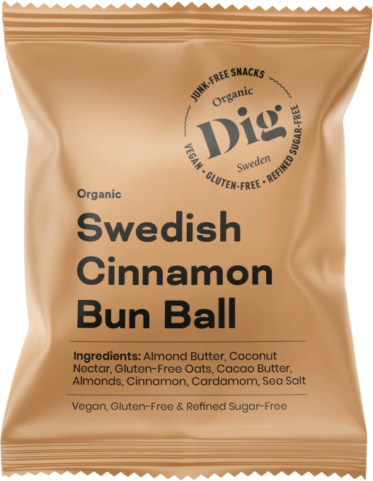 Dig Swedish Cinnamon Bun Ball 25 g Dig