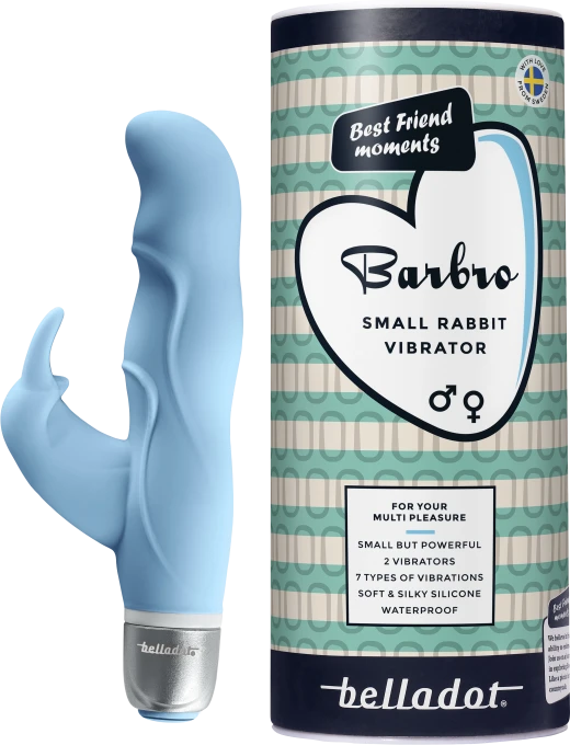 Belladot Barbro liten rabbitvibrator Belladot