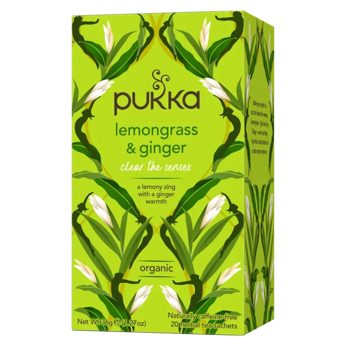 Pukka Örtte Lemongrass & Ginger 20-pack Pukka