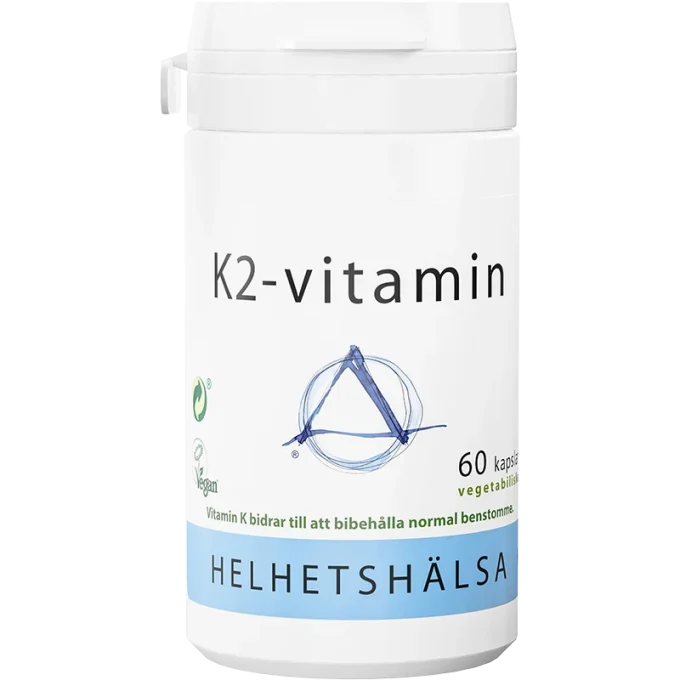 Helhetshälsa K2-vitamin 100 µg 60 kapslar Helhetshälsa