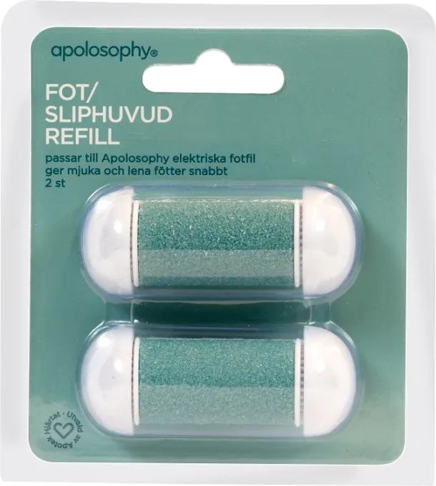 Apolosophy refill elektrisk fotfil Apolosophy