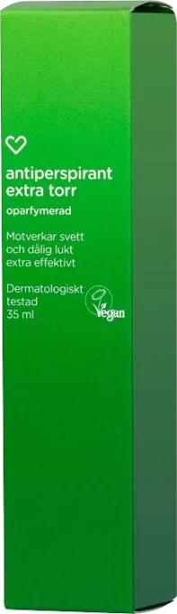 Hjärtats Antiperspirant Extra Torr Oparfymerad 35 ml Hjärtats
