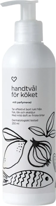 Hjärtats Handtvål för köket Parfymerad 250 ml Hjärtats