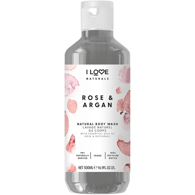 I LOVE Naturals Body Wash Rose & Argan 500 ml I Love...