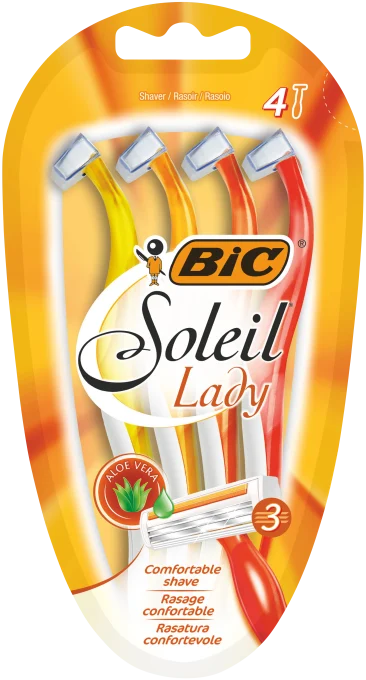 BIC Soleil Lady Rakhyvlar för Kvinnor 4-pack BIC