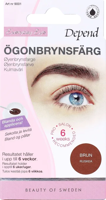 Depend Ögonbrynsfärg Brun Depend