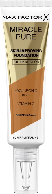 Max Factor Miracle Pure Foundation 89 Warm Praline Max Factor