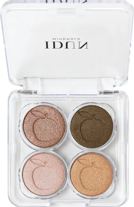 IDUN Minerals Mineral Eyeshadow Palette 4 g Brunkulla IDUN Minerals