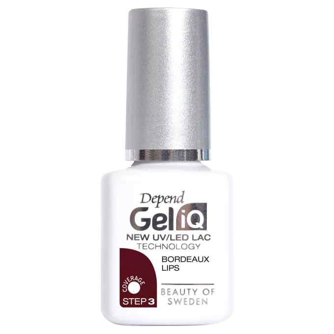 Depend Gel iQ Gelnagellack 5 ml Bordeaux Lips Depend
