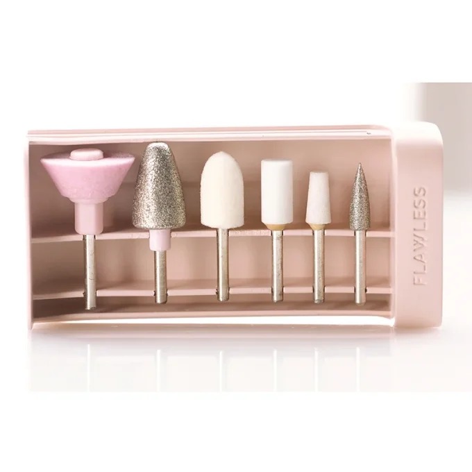 Flawless Finishing Touch Nails extra sliphuvud 6st Flawless