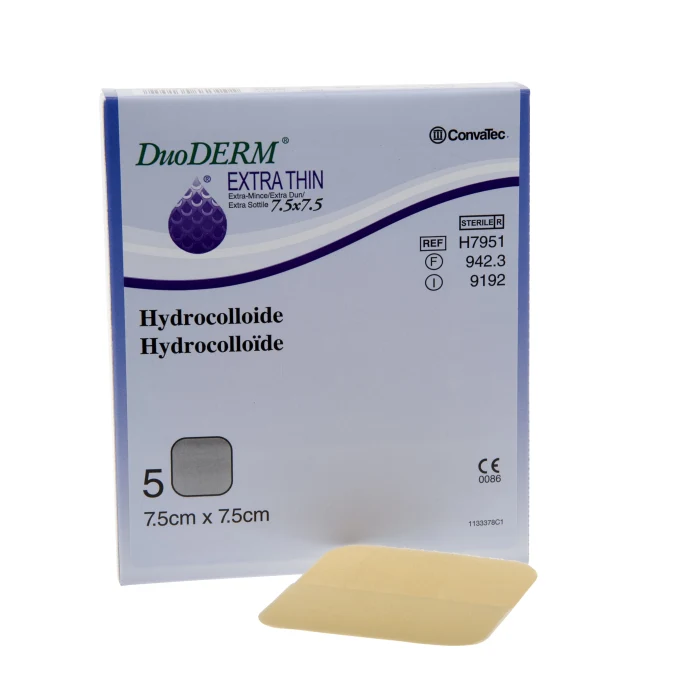 DuoDERM bandage 7,5 cm x 7,5 cm 5 st DuoDERM