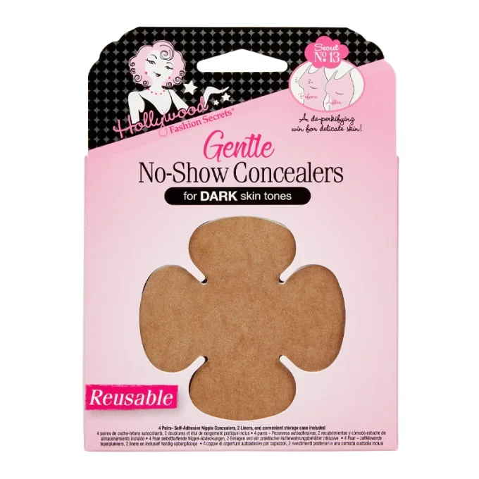 Hollywood Fashion Secrets Gentle No Show Concealers Dark 4 par Hollywood fashion secrets