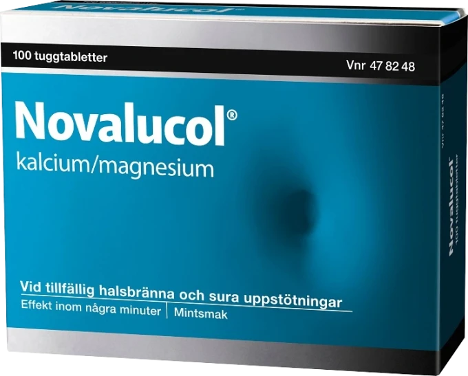Novalucol tuggtablett 100 st Novalucol