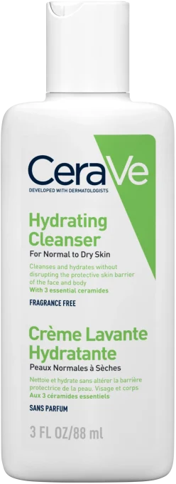 CeraVe Hydrating Cleanser Travelsize 89 ml Cerave