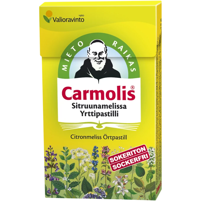 Carmolis Örtpastill Citronmeliss 45 g Carmolis