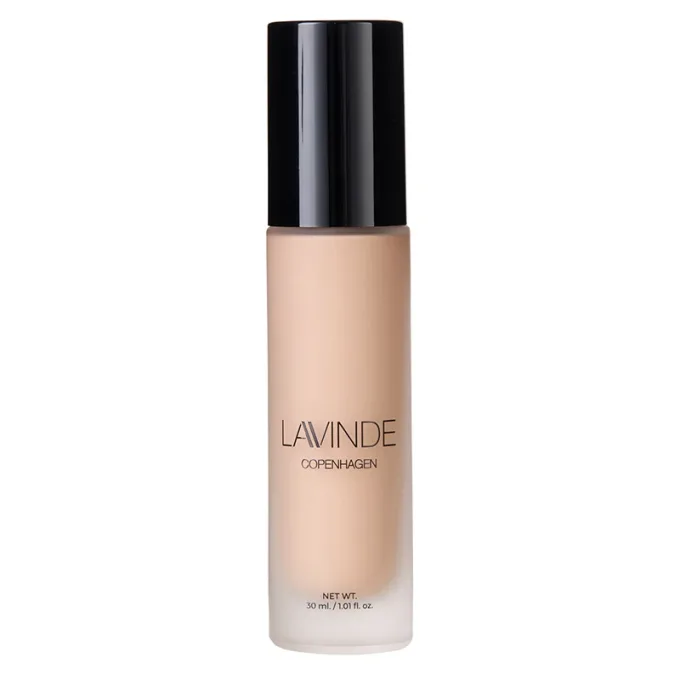Lavinde Copenhagen Natural Glow Liquid Foundation 201 Cool Ivory Lavinde Copenhagen