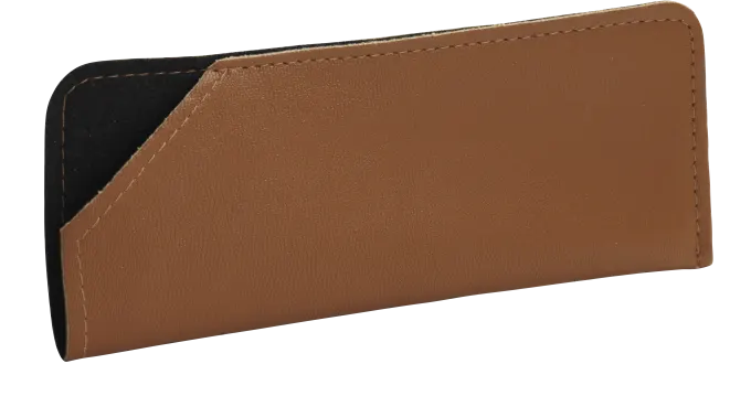 Haga Eyewear Mjukt Etui Solglasögon Brun Haga Optik