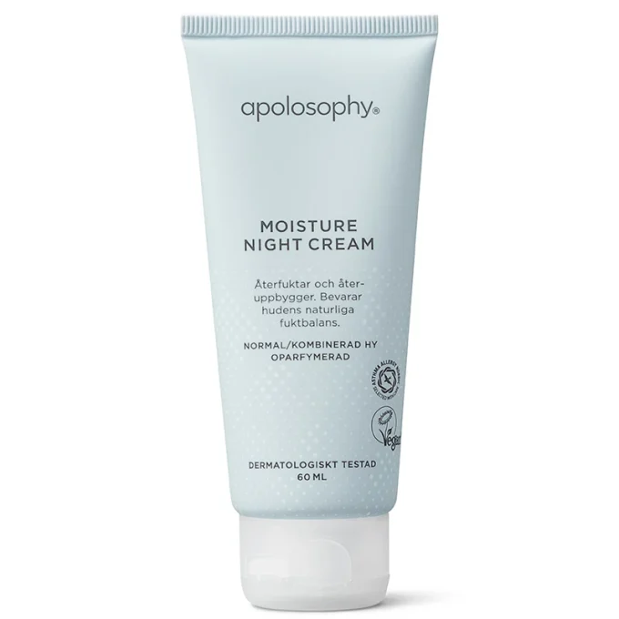 Apolosophy Face Moisture Night Cream Oparfymerad 60 ml Apolosophy