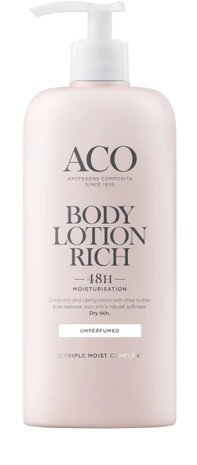 ACO Body Lotion Rich oparfymerad 400 ml ACO