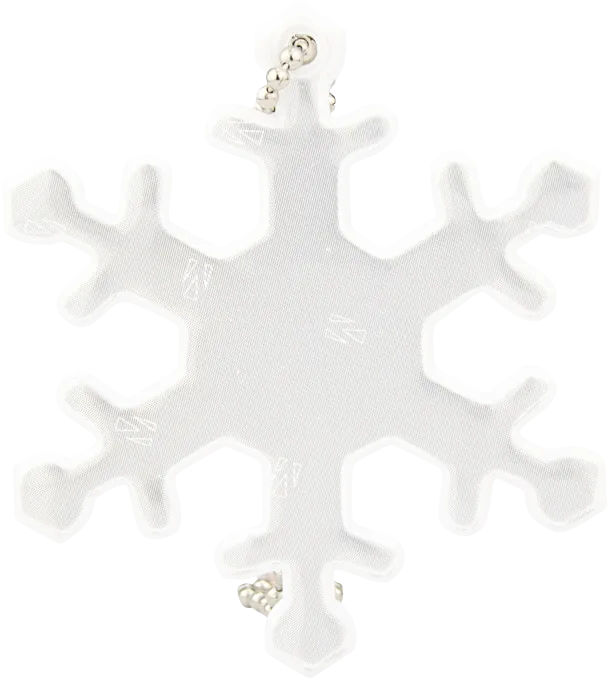 Glimmis Reflex Snöflinga Vit Glimmis