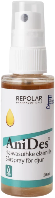 Repolar AniDes Sårspray för Djur 50 ml Repolar