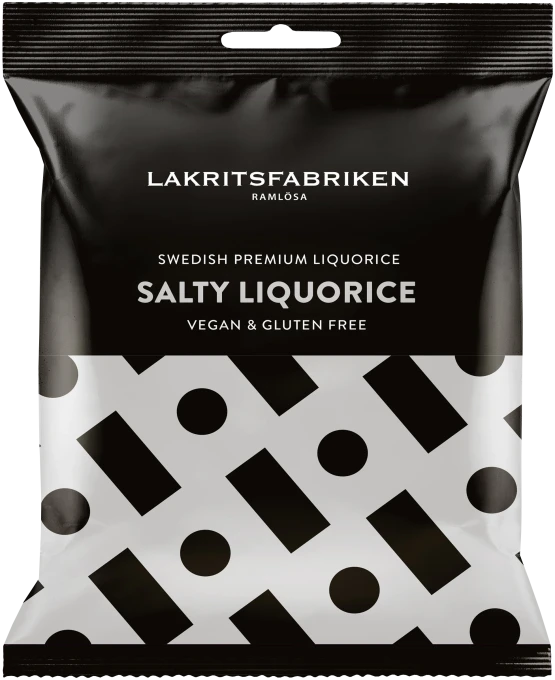 Lakritsfabriken Premium White Salty 100 g Lakritsfabriken
