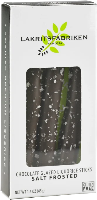 Lakritsfabriken Liquorice Sticks Dark Chocolate & Sea Salt 45 g Lakritsfabriken